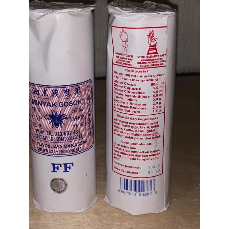 º Diskon.Besar Minyak tawon ukuran FF Asli 100% º