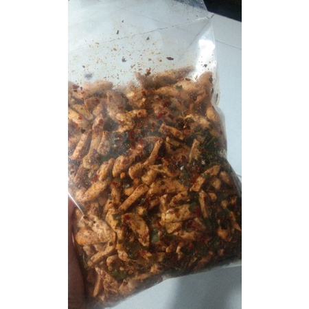 

BASRENG PEDAS TERMURAH DAUN JERUK TERKRIUK 80GRAM