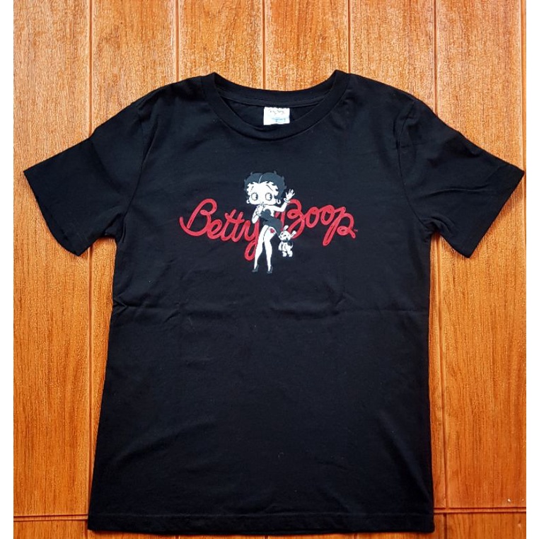 kaos betty boop cewek second original