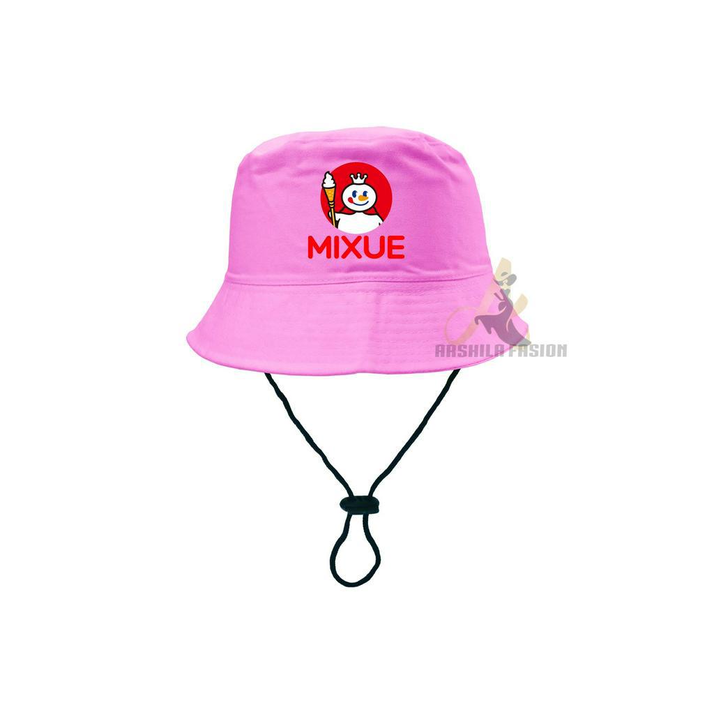 Topi bucket Anak Laki Laki Perempuan sablon Eskirm Mix-ue Mix001