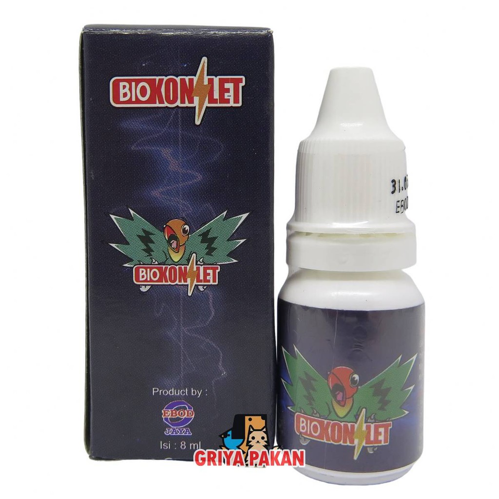 Ebod Bio Konslet / vitamin obat lomba ngekek gacor lovebird biokonslet ebodjaya