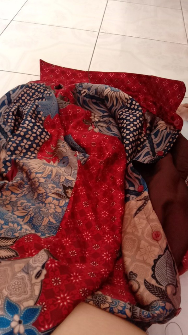 Semi Sutra Silky Premium - Kemeja Batik Kombinasi Furing Istimewa Full Body - New Recommended