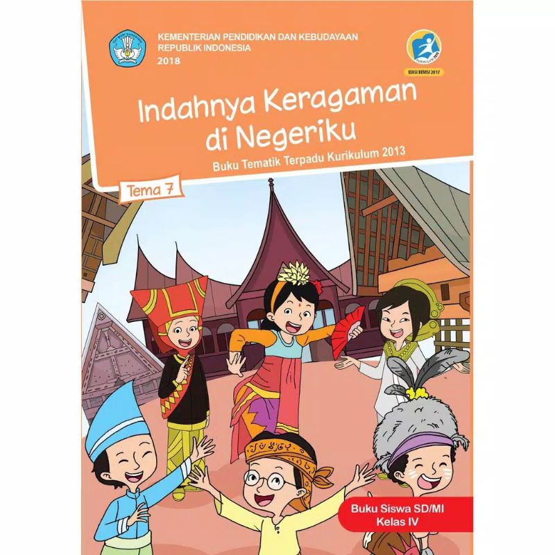 PAKET BUKU TEMATIK KELAS 4 SD TEMA 6 7 8 9 KURIKULUM 2013 REVISI KEMENDIKBUD