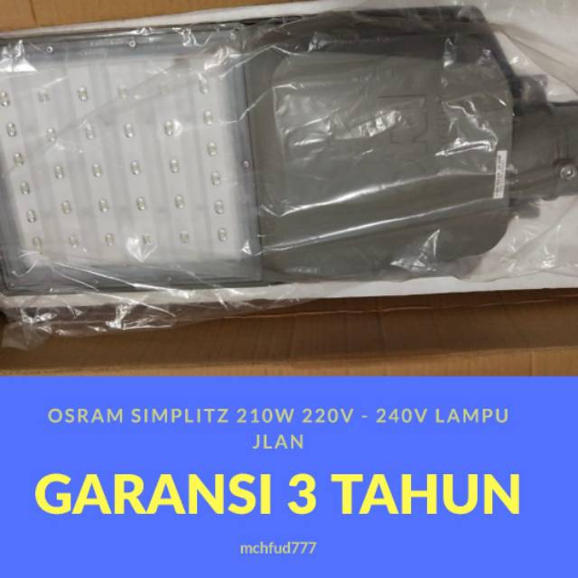Osram simplitz 210W 220V - 240V lampu jalan