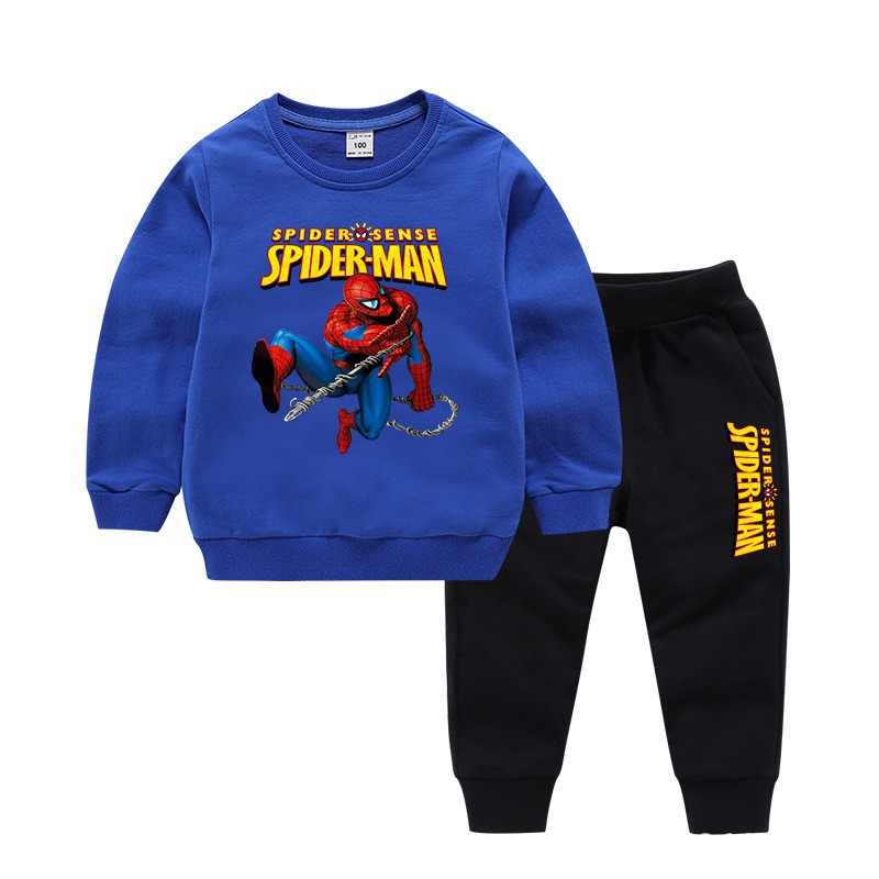 LittleAaron GG3-4 PASSWORD HERO WEB Setelan Sweater 1 - 7 Tahun Baju Anak Berkualitas