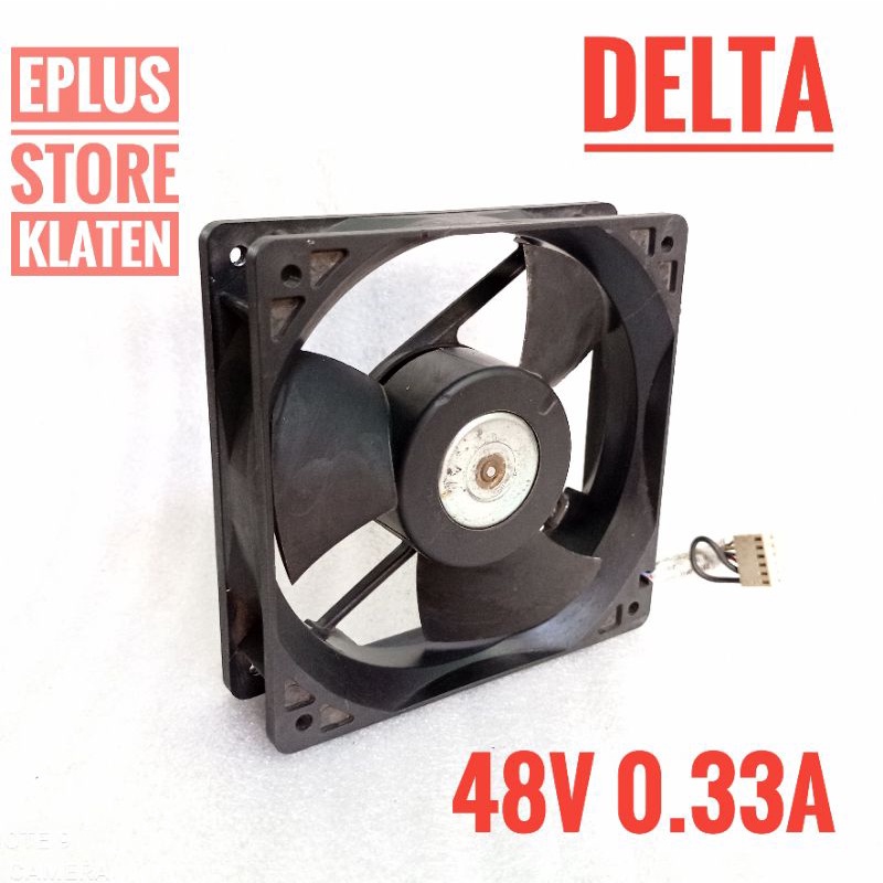 Kipas fan 12cm 48v 0.33A Delta DC BRUSHLESS Cooling fan KP124