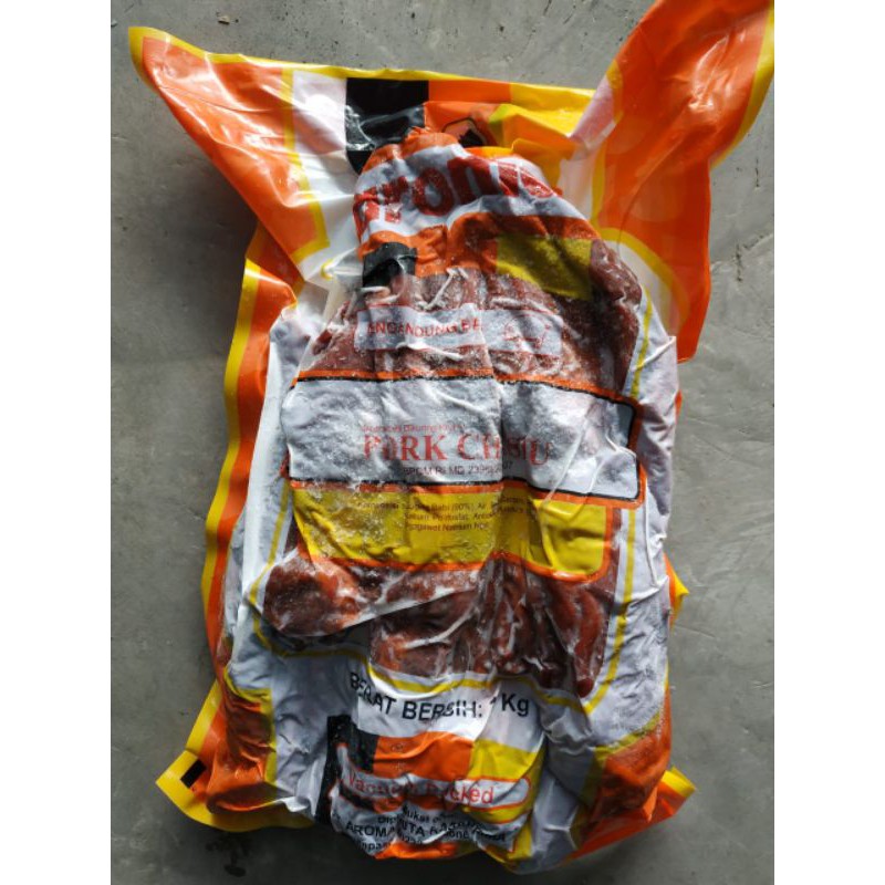 

√ MURAH √ AROMA PORK CHASIU / CHARSIU - DAGING BABI MERAH - NON HALAL - FROZEN FOOD KEMASAN 1 KG