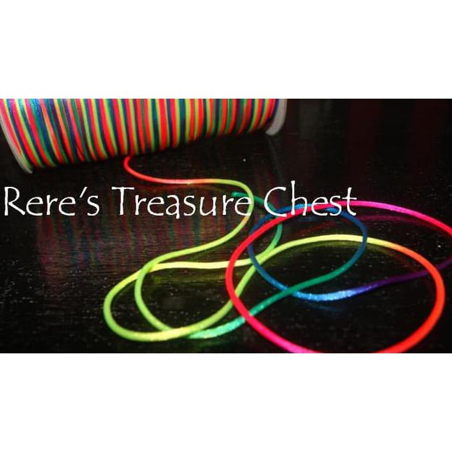 7RCO RAINBOW NEON SATIN CORD / TALI SATIN WARNA-WARNI GRADASI | 2MM GGMP