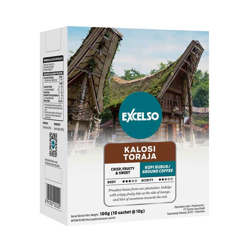 

1 PCS Excelso Kalosi Toraja Bubuk 100 Gr- FOLDING BOX