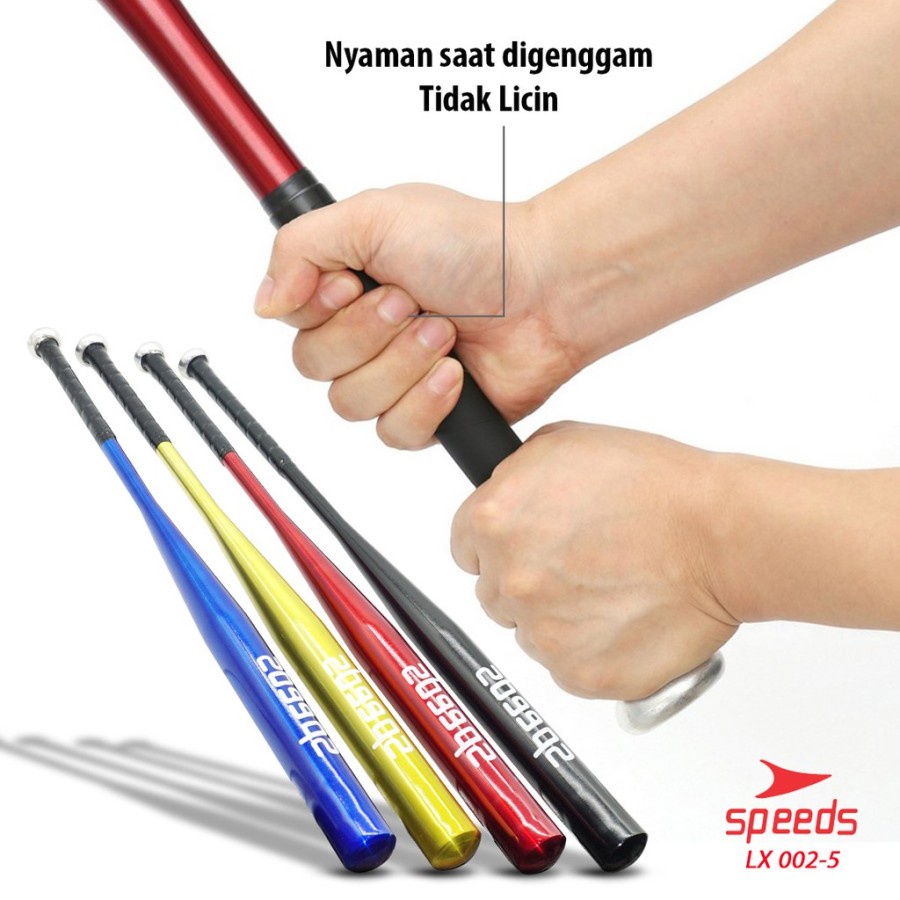 TERBARU!! STICK BAT SPEEDS TONGKAT BASEBALL STIK PEMUKUL KASTI ALUMINIUM 28inch