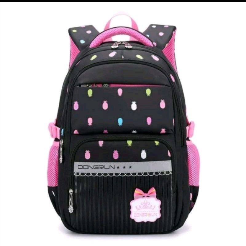 Tas Anak Perempuan_Tas Anak Nanas_Tas Ransel Sekolah Anak SD_Tas Anak Cewek