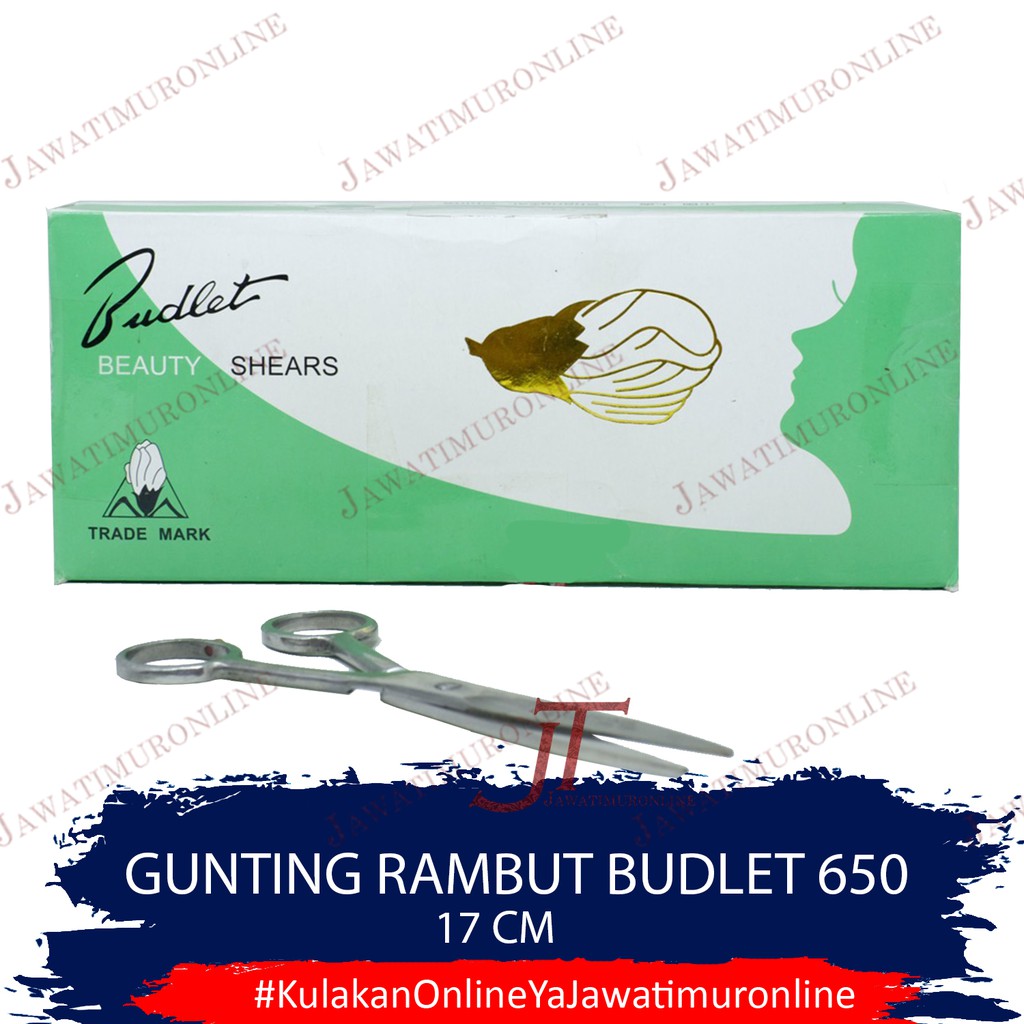 Gunting Rambut 17 cm Budlet 650 Gunting Potong Rambut Budlet 17 cm