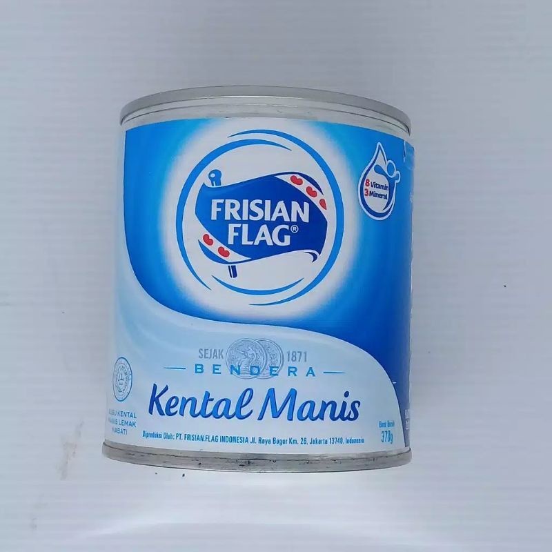

Frisian Flag Bendera Kental Manis Kaleng 370g