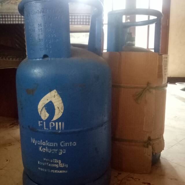 TABUNG GAS KOSONG ELPIJI 12KG BIRU