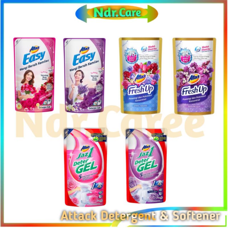 Attack detergent cair, detergent gel, sortener 680-750g