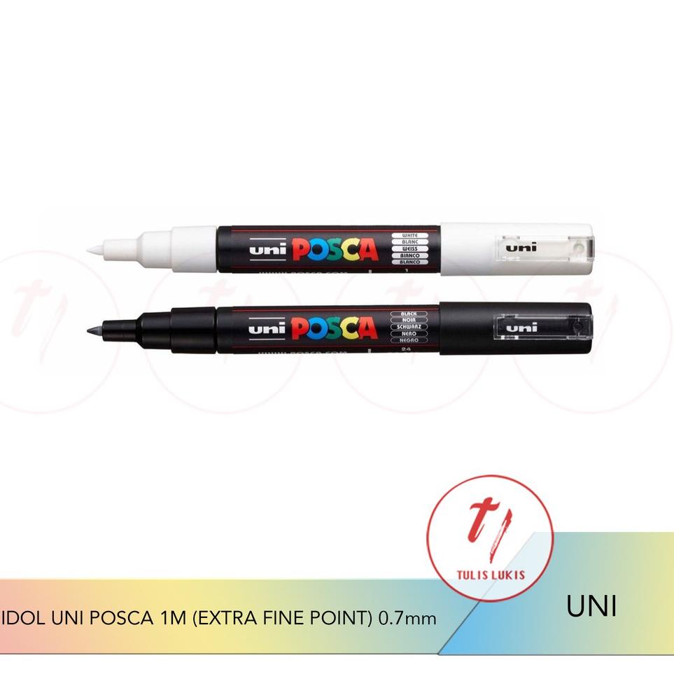 

[KODE GJ7BD] SPIDOL UNI POSCA MARKER PC - 1M (EXTRA FINE POINT) TIP 0.7mm