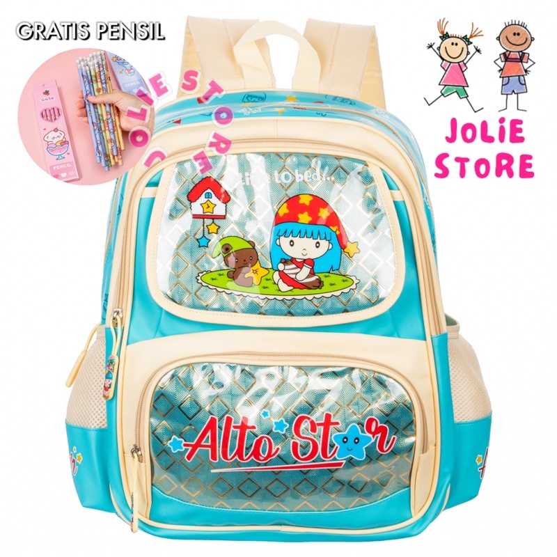 Tas Ransel Anak Perempuan SD Alto Star 41510