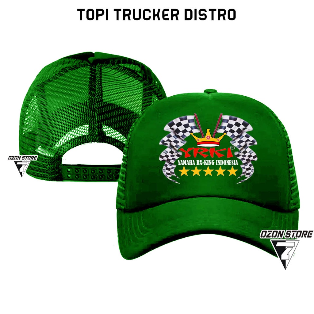 Jual Topi Trucker Jaring Hat Cap Distro Rx King Yrki Yamaha Custom Indonesia Pria Wanita Unisex Keren Shopee Indonesia