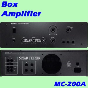 Box Power Amplifier Mc-200A Box Power Amplyi Tone Control  Bell M 200A