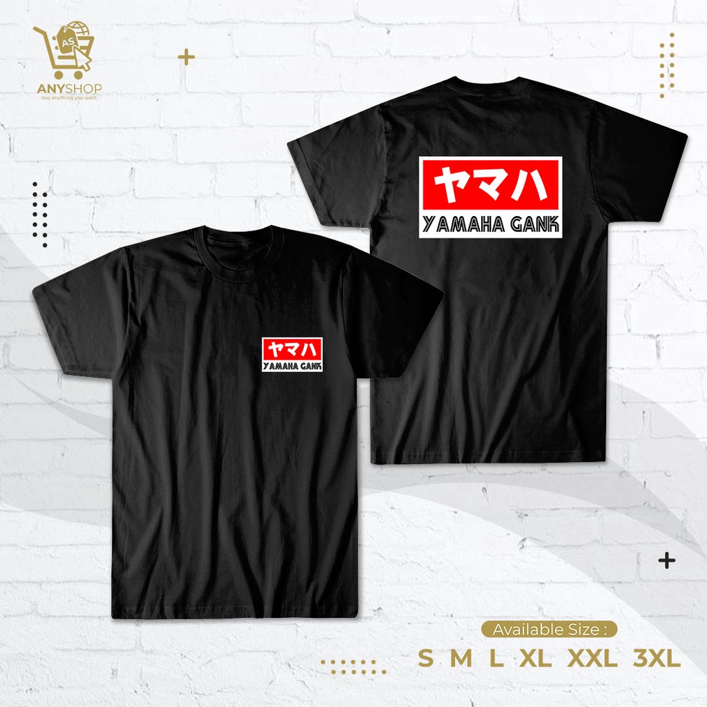 Kaos Baju Yamaha Gank Kaos Otomotif
