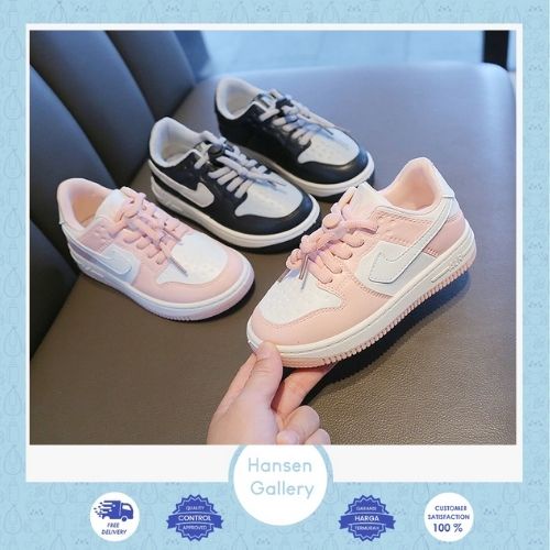 Hansen Gallery Sepatu Sneaker Anak Sepatu Fashion Anak Unisex Import Premium Tali HG 400