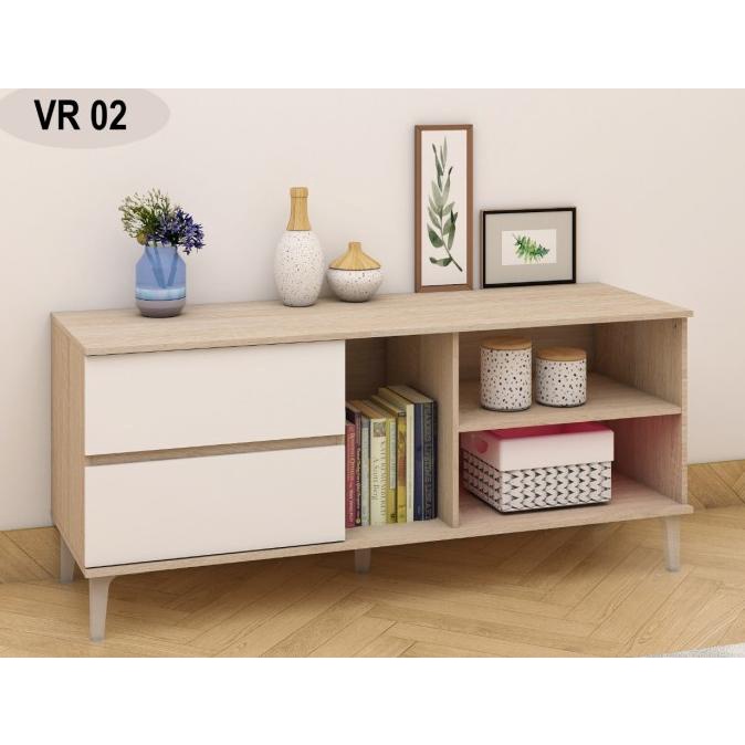 

Office & Stationery | Document Organizer | Lemari Kabinet Rak Minimalis 2 Pintu | Credenza | Best Seller