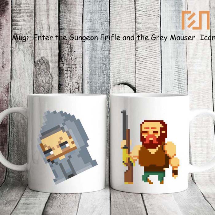 Mug Enter the Gungeon Frifle and the Grey Mauser icon