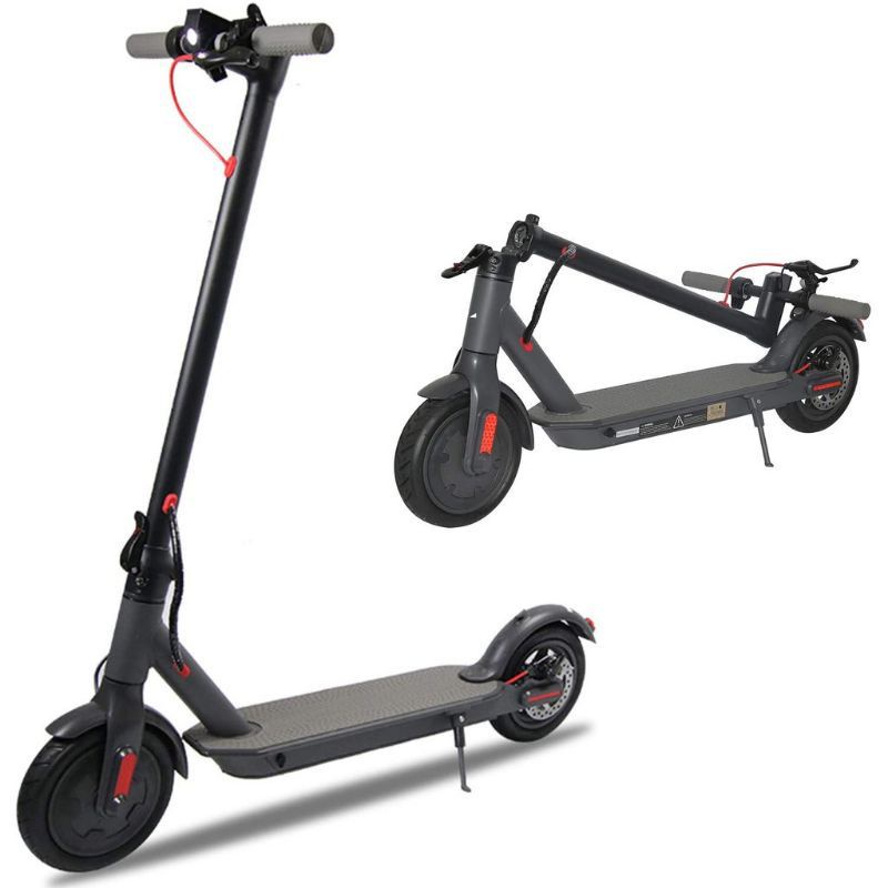 Skuter listrik dewasa lightweight e-scooter digital ban 8.5 inch