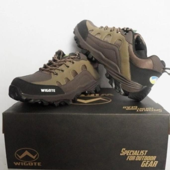 Sepatu Gunung Wigote Elge sepatu hiking Trekking outdoor pria