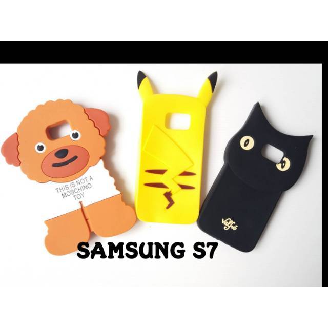 SAMSUNG S7 s7 edge CASE 3D SOFTCASE LUCU