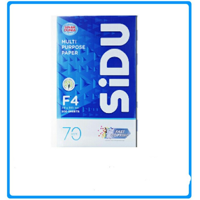 

Kertas Sidu F4 70 Gsm