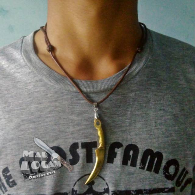 Kalung Kerambit / Souvenir Kalung kerambit