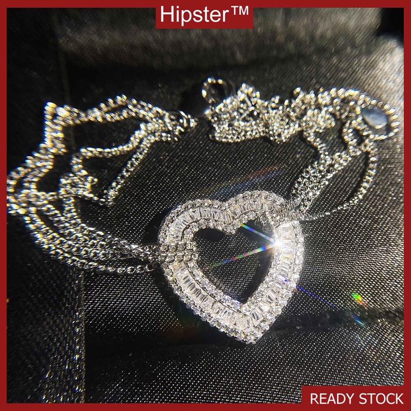 INS Hip Hop Diamond-Embedded Thick Chain Bracelet