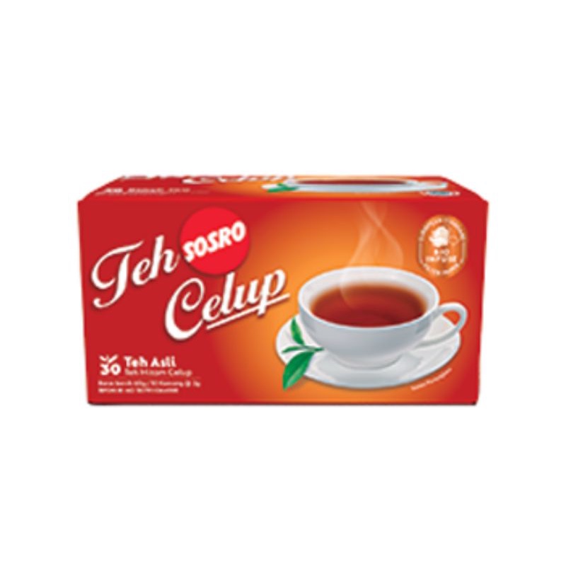 

Teh Celup Sosro Isi 30 pcs