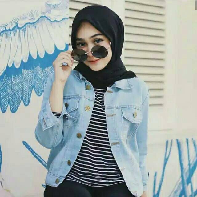 COD AFNIA JAKET | JACKET JEANS | JACKET JEANS WASH | JAKET WANITA