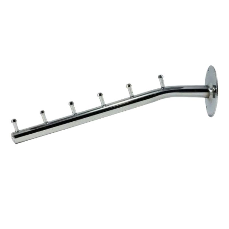 Hanger Seruling Besi 6 Titik  / Gantungan Baju Dinding  Model Seruling