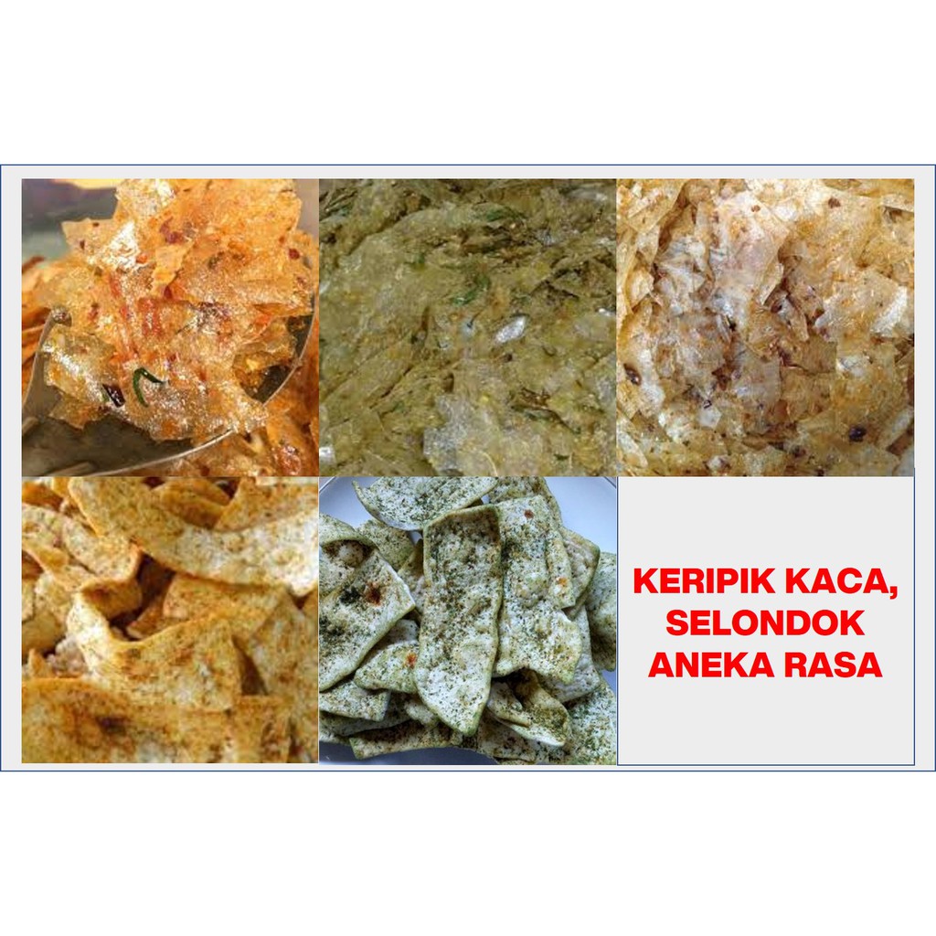 

Keripik Kaca, Selondok Aneka Rasa