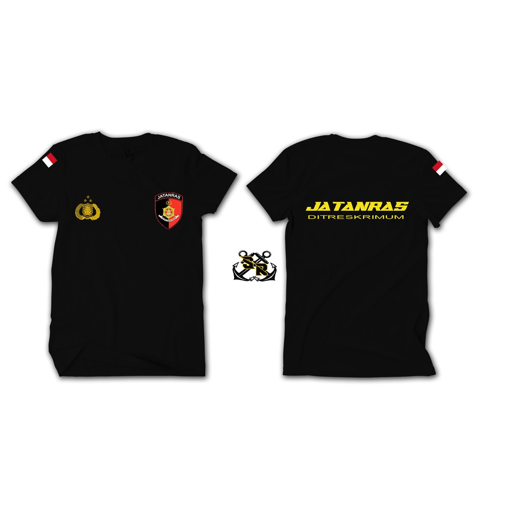 BAJU KAOS JATANRAS POLRI KAOS JATANRAS POLRI  Lengan Pendek