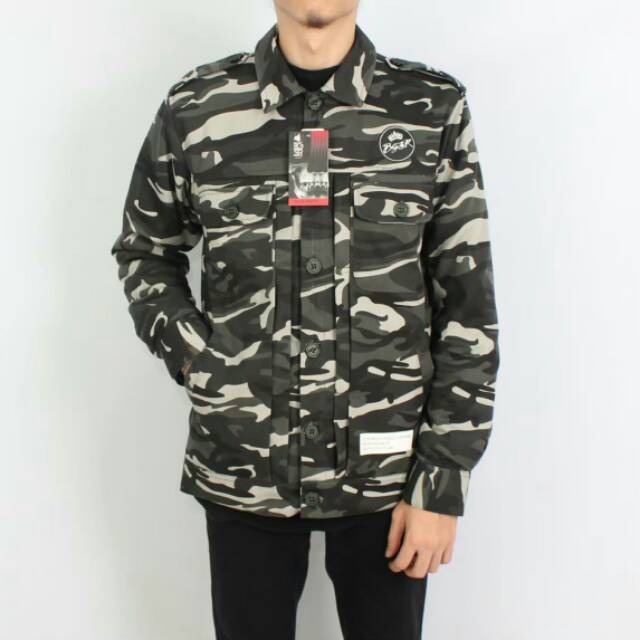 Jaket parka bgsr original &amp; jaket parka camo hanzo