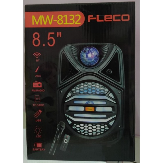 Speaker Portable - Fleco ( LED )