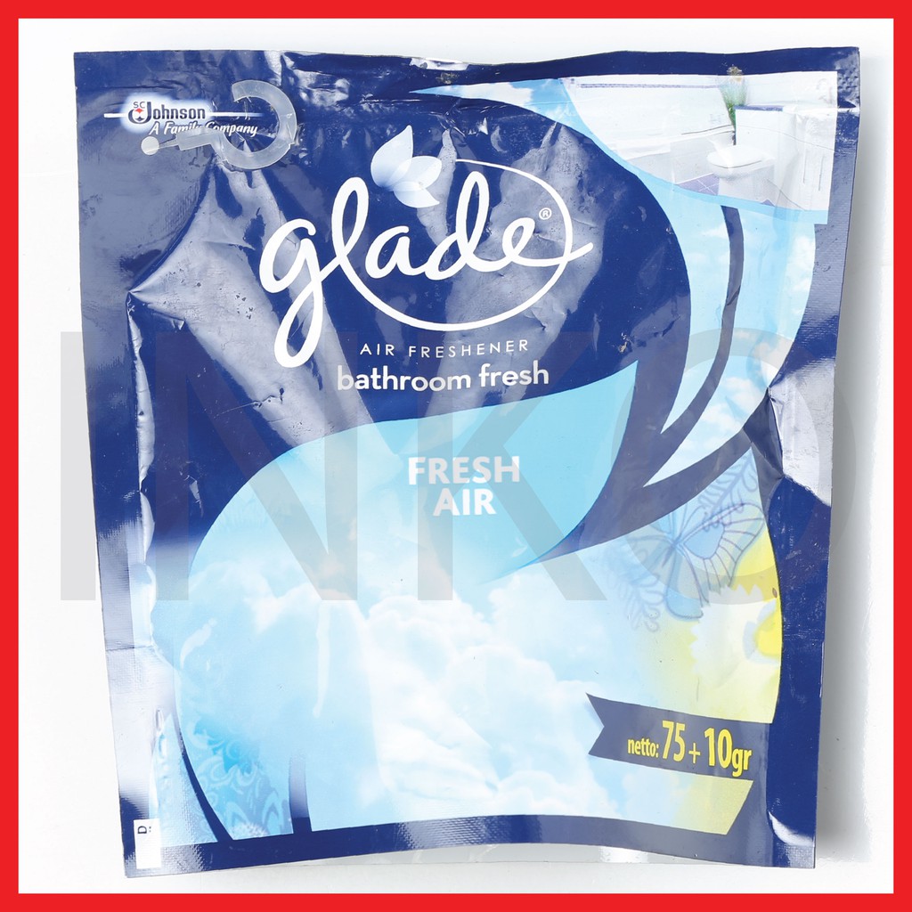 Jual GLADE BATHROOM FRESH FRESH AIR AIR FRESHENER POUCH 75GR | Shopee Indonesia