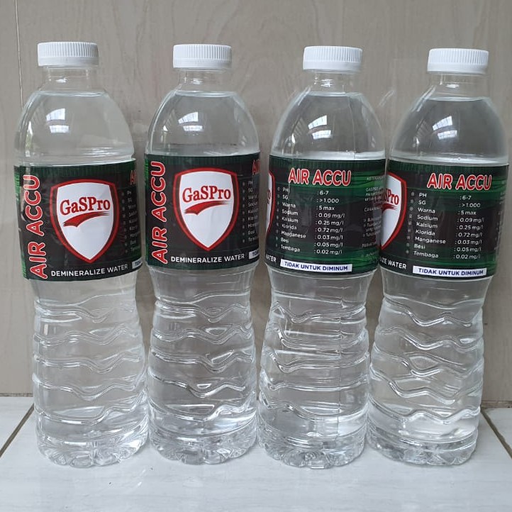 Jual Air Aki Accu Isi Ulang Tambah Murni 600ml Air Demineralized Shopee Indonesia 0575