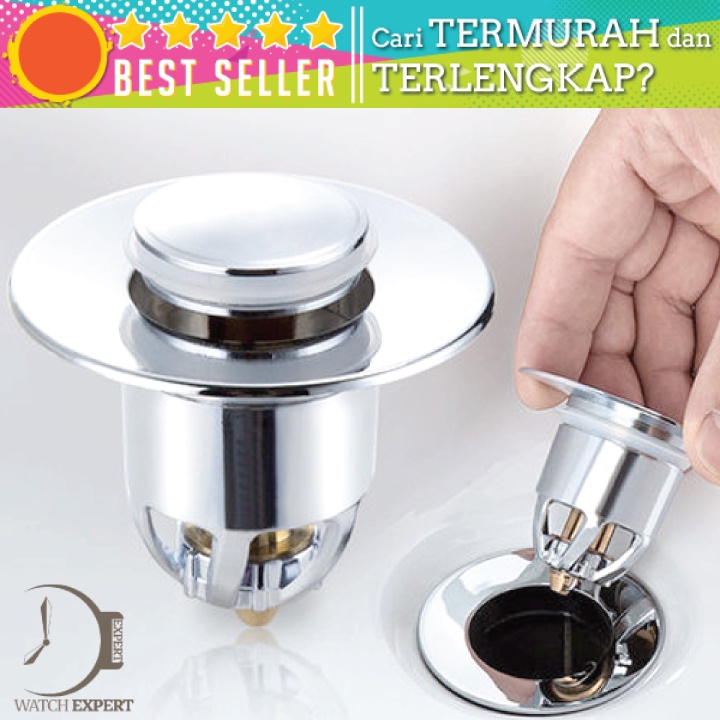 Bisa COD Saringan Penutup Lubang Bak Cuci Piring Sink Strainer Filter Universal - ISFRIDAY 2448