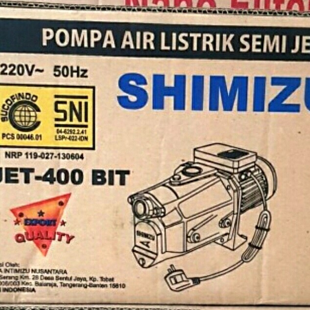 POMPA AIR SHIMIZU JET 400 BIT