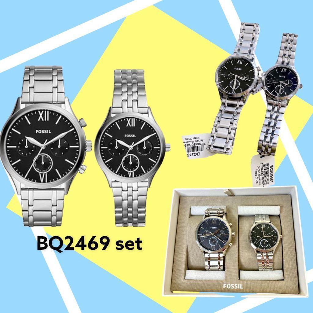 Jam Couple Fossil BQ2469SET