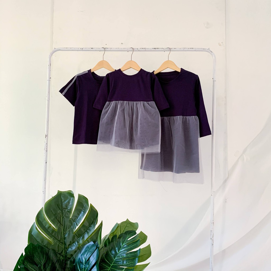 MALYA KAOS COUPLE IBU, ANAK PEREMPUAN DAN ANAK LAKI LAKI