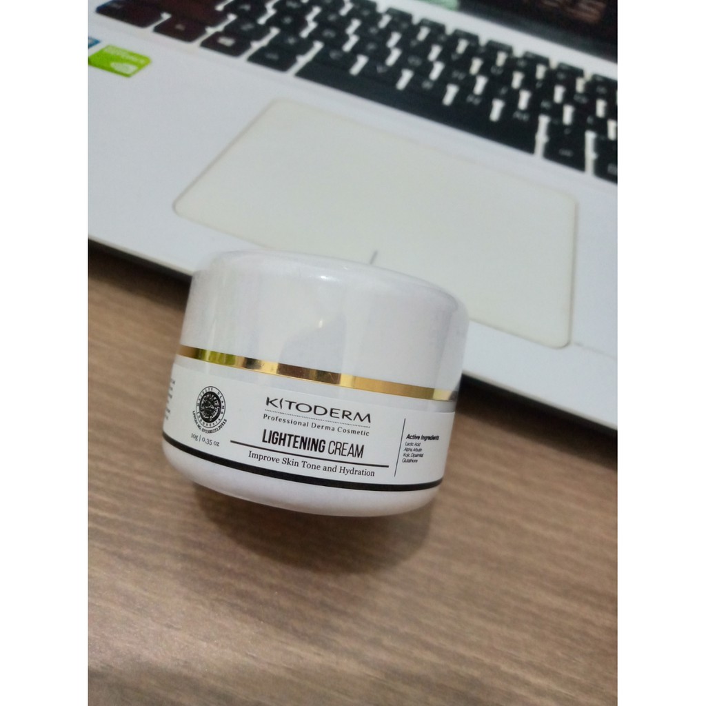 KITODERM LIGHTENING CREAM | CREAM PENCERAH WAJAH BPOM