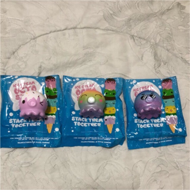 Squishy licensed ice cream octo stack by punimaru