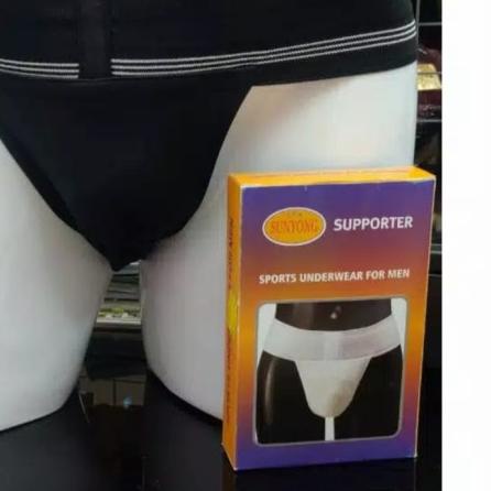 ֍ CD celana dalam pria hernia sunyong/sempak olahraga sunyong UK M-XL - Hitam, XL ☚