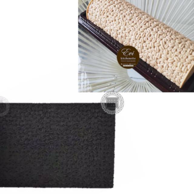 Cetakan Alas Puding Kue Kopi